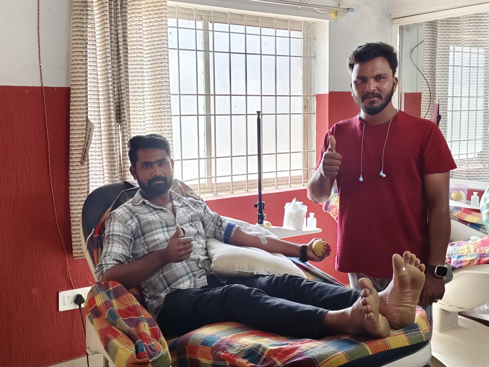 Blood donation drive